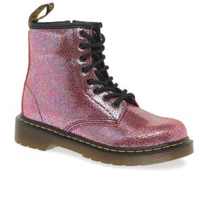 Dr. Martens Brooklee Pink Glitter boots 7 toddler - fit like 6-6.5